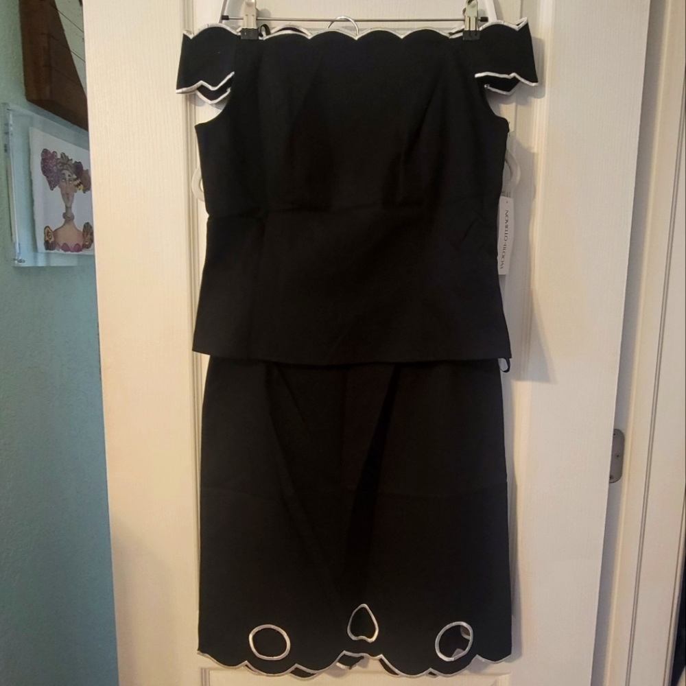 NWT Outfit Black and White (Top & Skirt) Size 10